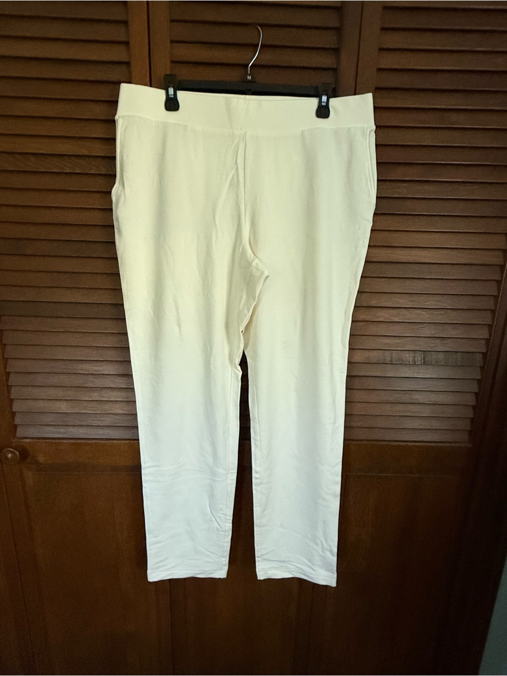 J. Jill Cream Pull-On Pants